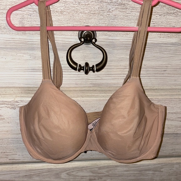 Victoria's Secret Other - Victoria's Secret Beige Perfect Coverage Underwire Bra